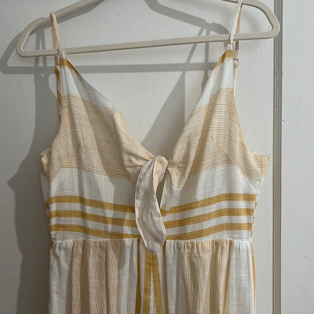 WIDE-LEGGED PICNIC JUMPSUIT